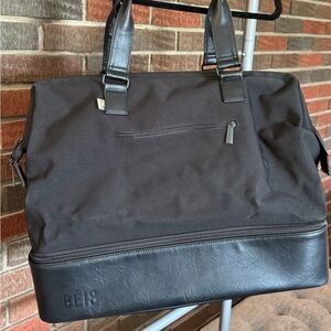 BEIS Black Duffel Bag